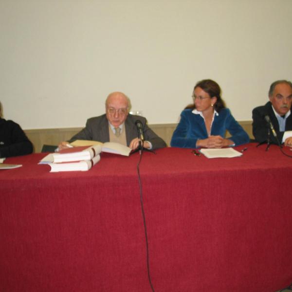 Giuseppe Papponetti, Edoardo Tiboni, Raffaella Castagnola e Antonio Schifani